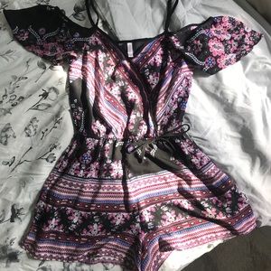 Never Worn Floral Playsuit